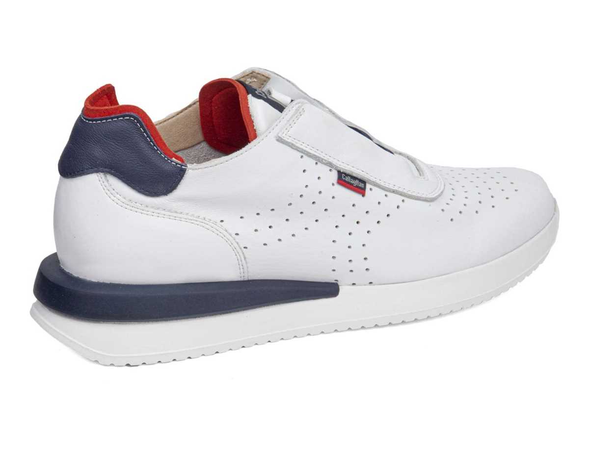 Tenis Callaghan 51101 Moses Hombre Blancos Azules Rojos | ARZ1458EU