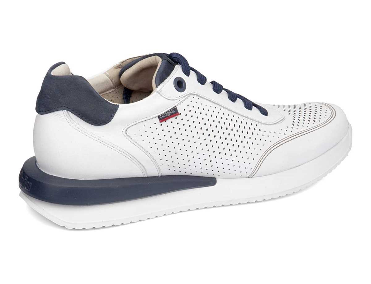 Tenis Callaghan 51106 Moses Hombre Blancos Azules | XFX6165LL