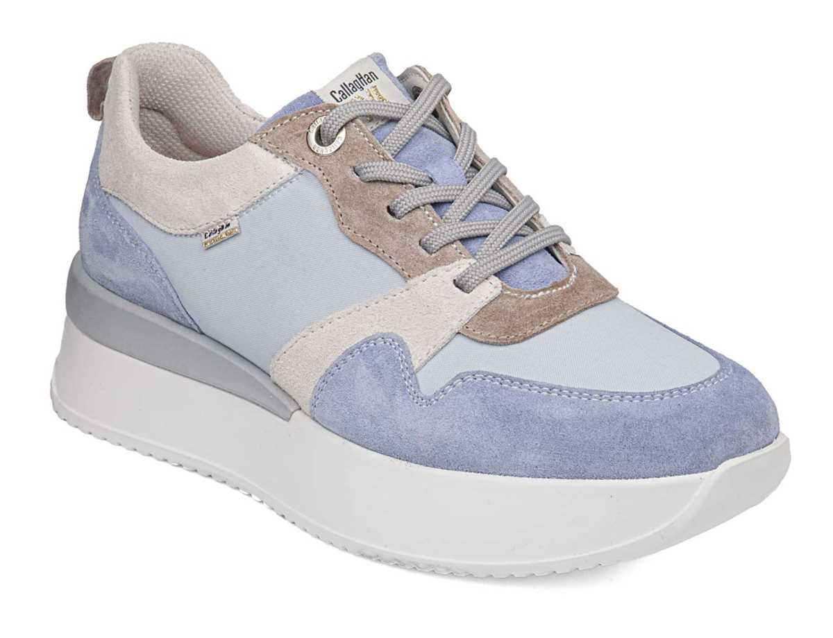 Tenis Callaghan 51206 Dina Mujer Azules Beige | TMG3993UM