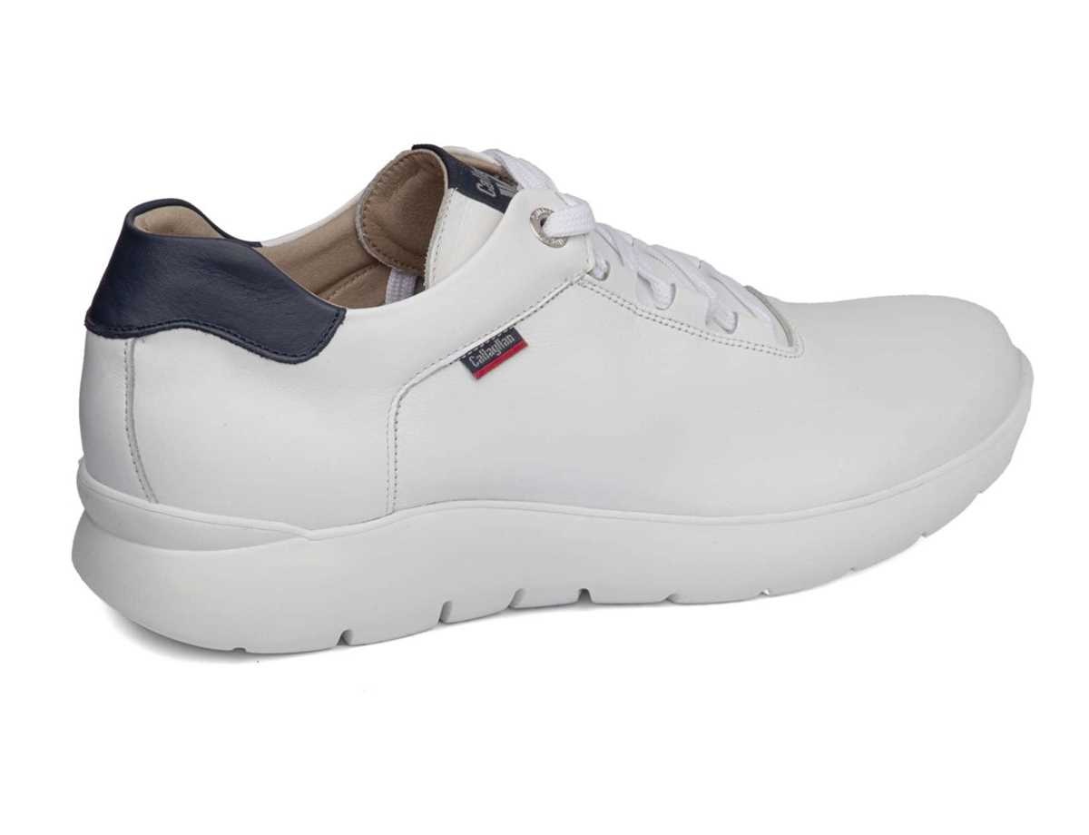 Tenis Callaghan 51300 Nuvole Hombre Blancos Azules | BPO7241BP