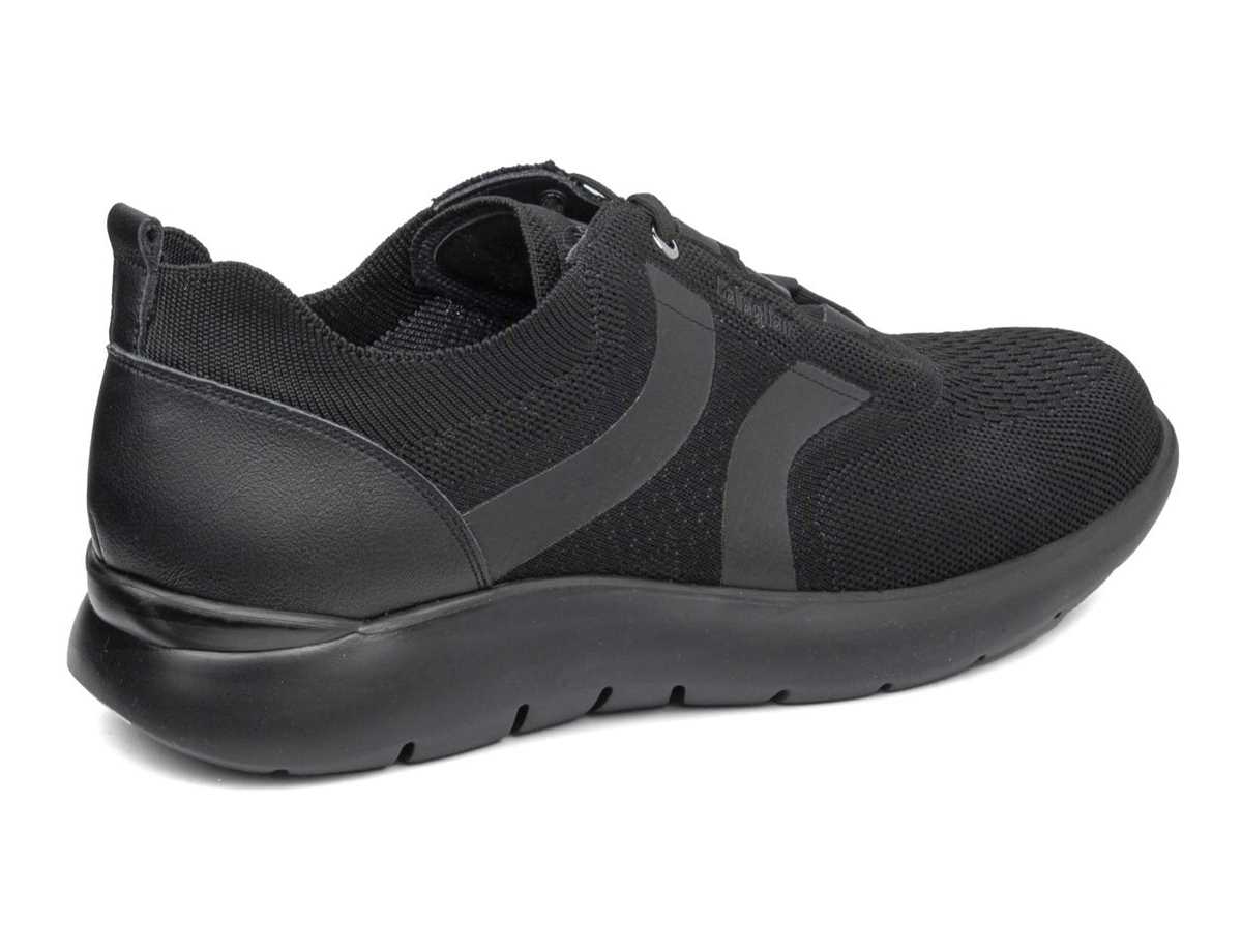 Tenis Callaghan 51303 Nuvole Hombre Negros | WQB6090YP