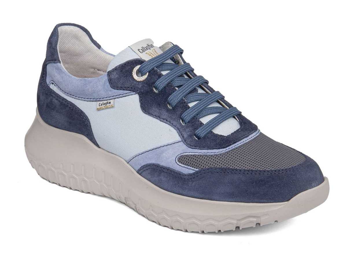 Tenis Callaghan 53802 Suv Marine Sra Mujer Azules Grises | XPR6463YO