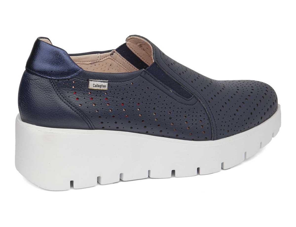 Tenis con Plataforma Callaghan 32103 Amal Mujer Azules | AIC2597FY