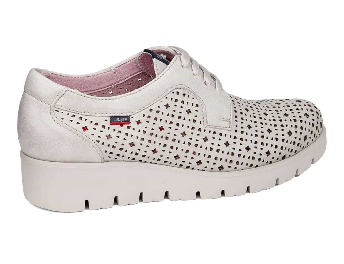 Tenis con Plataforma Callaghan 89864 Haman Mujer Beige | PSL241VC