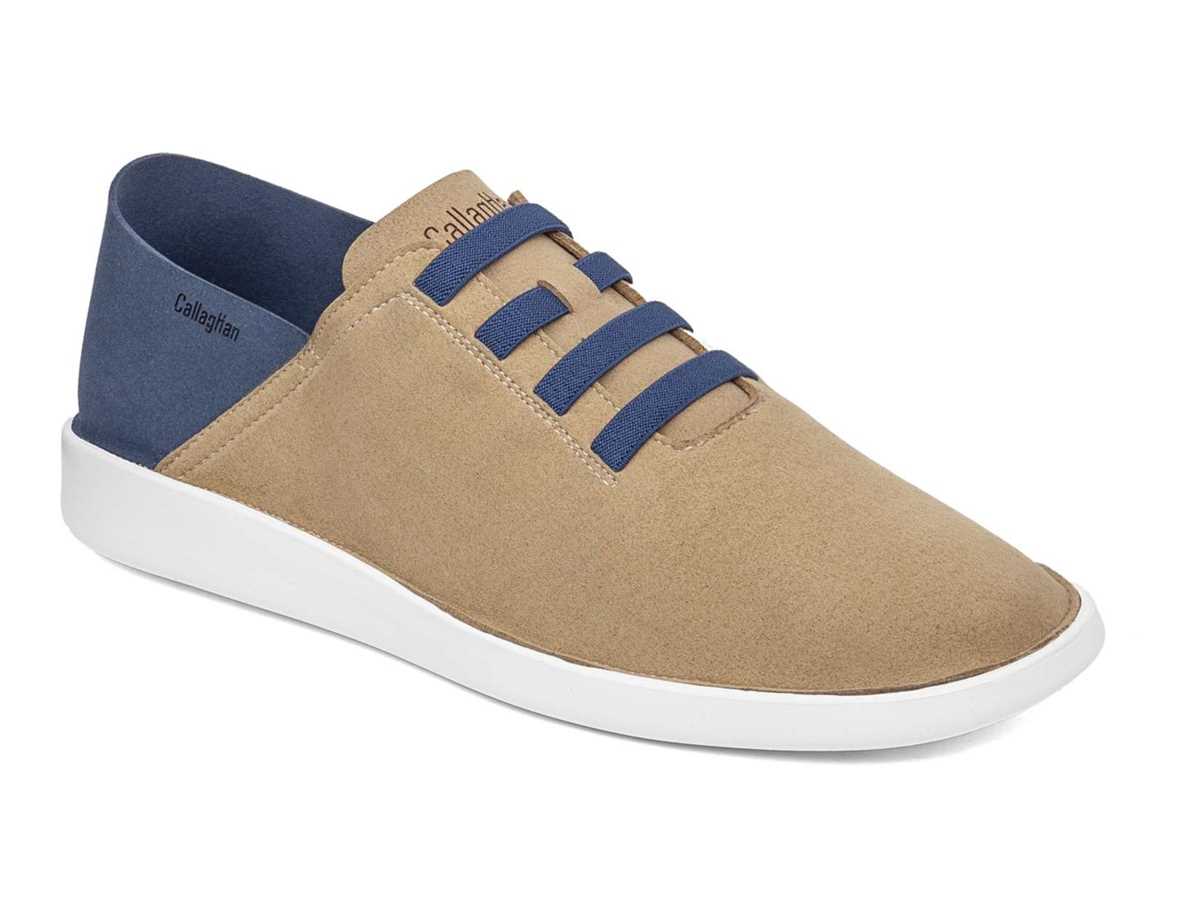 Zapatos Casuales Callaghan 47700 In Cro Hombre Beige Azules | DHJ9499RY