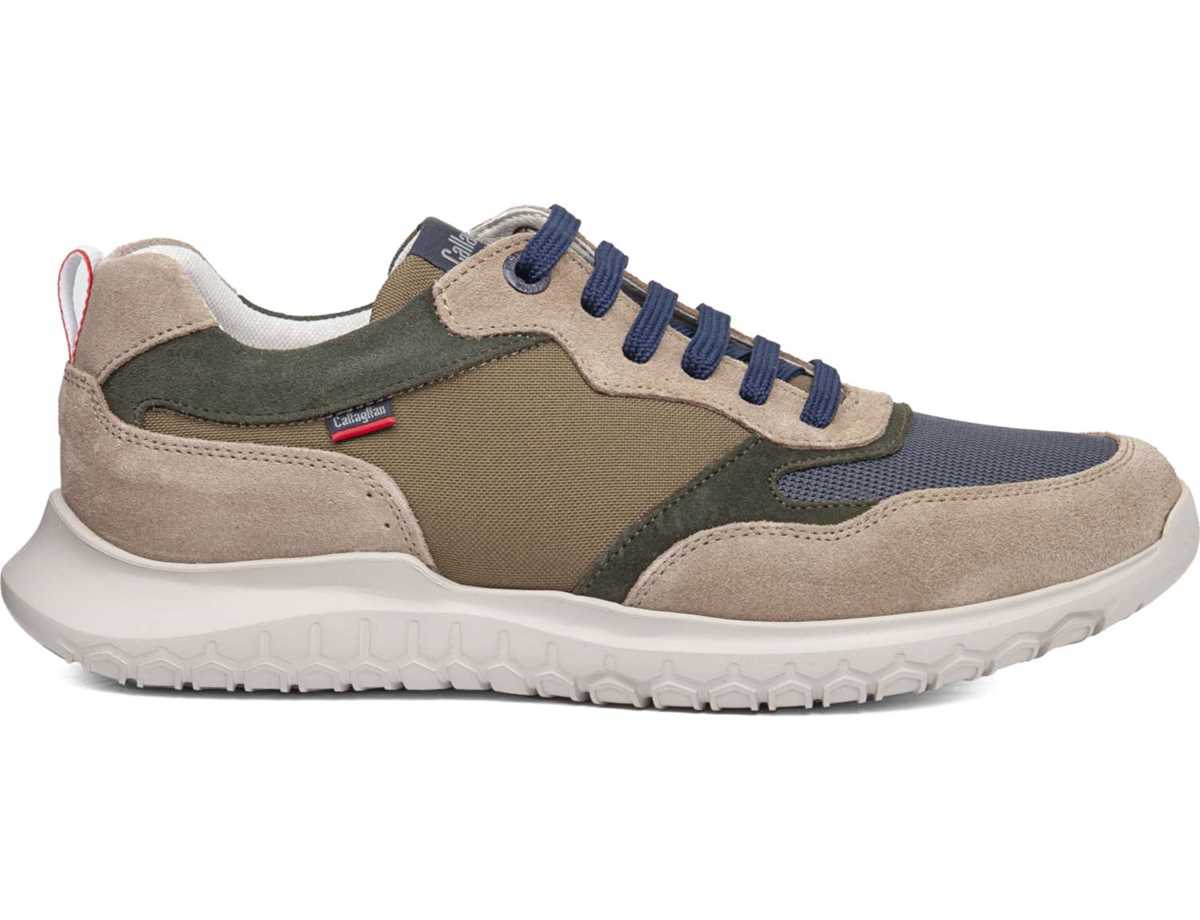 Zapatos Casuales Callaghan 53702 Suv Marine Cro Hombre Beige Grises Verdes | BJT9585YV