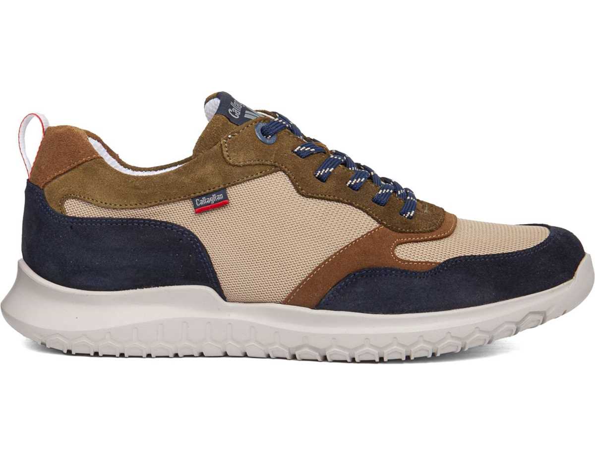 Zapatos Casuales Callaghan 53704 Suv Marine Cro Hombre Azules Beige Marrom | QHN2699MH