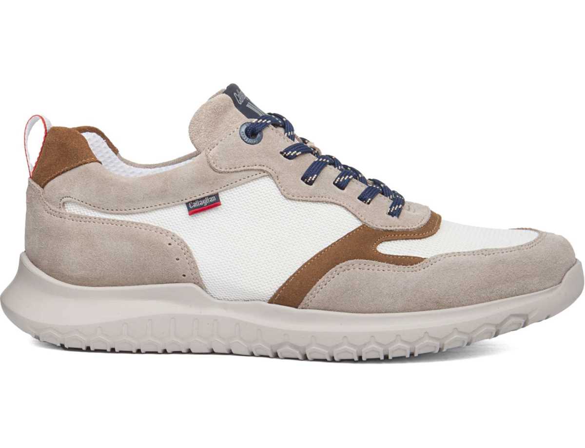 Zapatos Casuales Callaghan 53704 Suv Marine Cro Hombre Beige Blancos Marrom | UTJ1865CJ