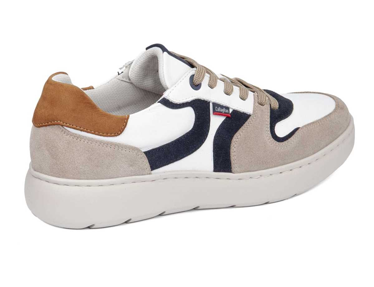 Zapatos Casuales Callaghan 54802 Pint Hombre Beige Blancos Azules | QPL1178EH