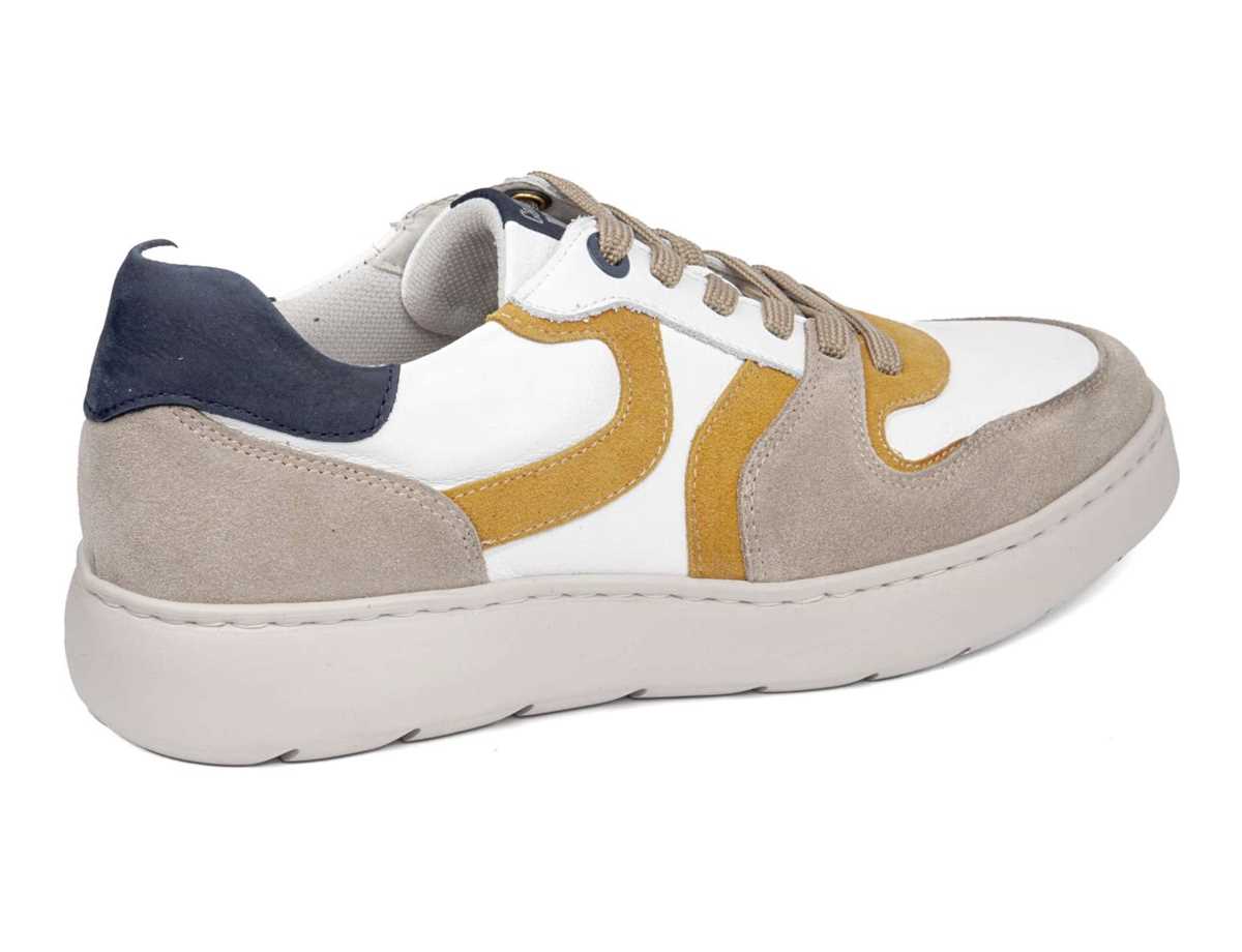 Zapatos Casuales Callaghan 54802 Pint Hombre Beige Blancos Amarillos | WQN1356AP