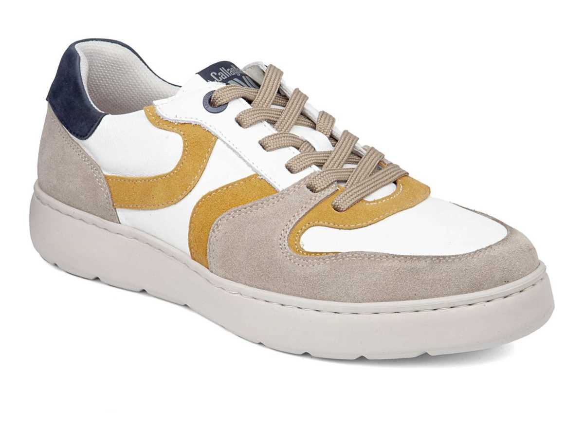 Zapatos Casuales Callaghan 54802 Pint Hombre Beige Blancos Amarillos | WQN1356AP