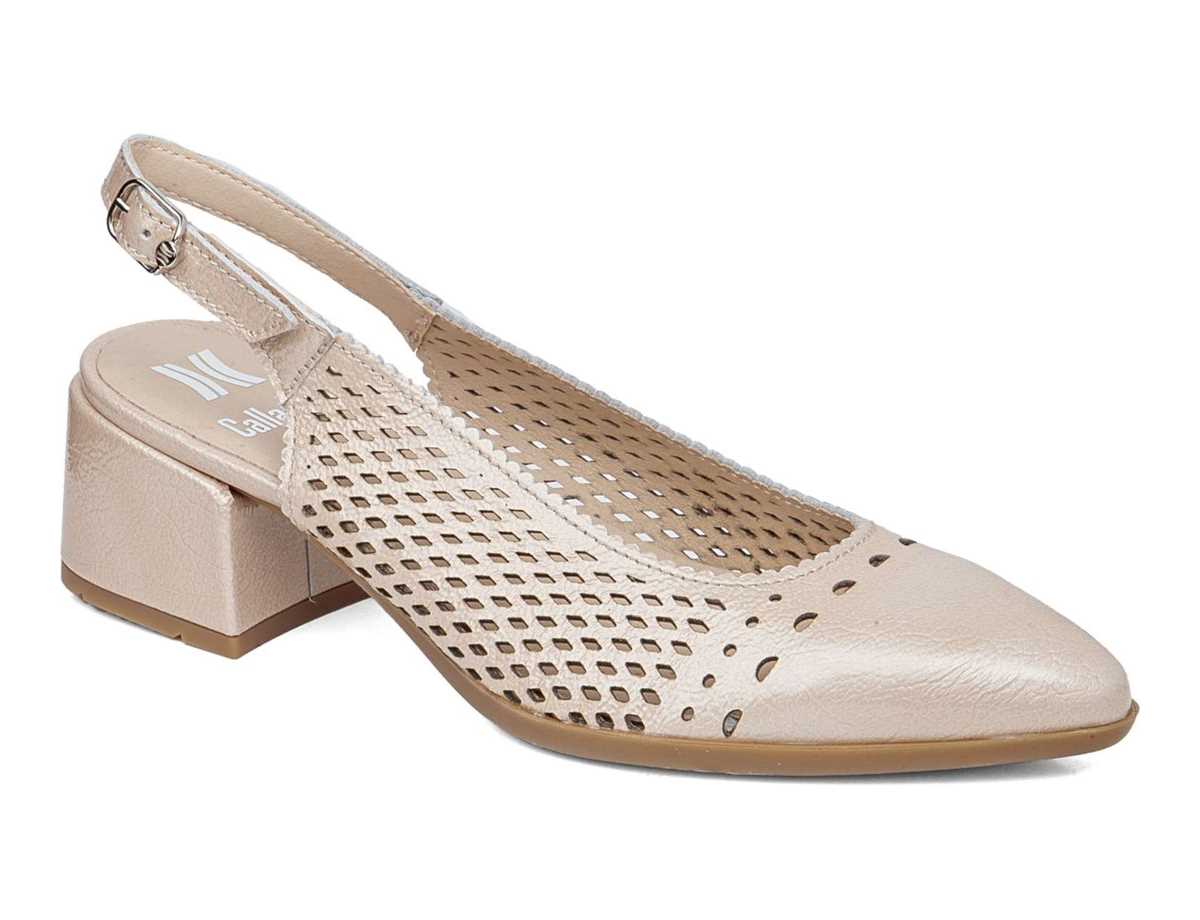 Zapatos De Salon Callaghan 27308 Coral Mujer Beige | BUH5387DD