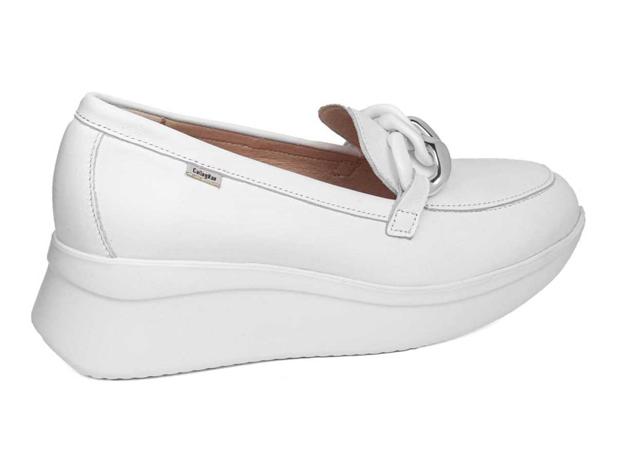 Zapatos Plataforma Callaghan 30019 Hanna Mujer Blancos | DAJ6353JP