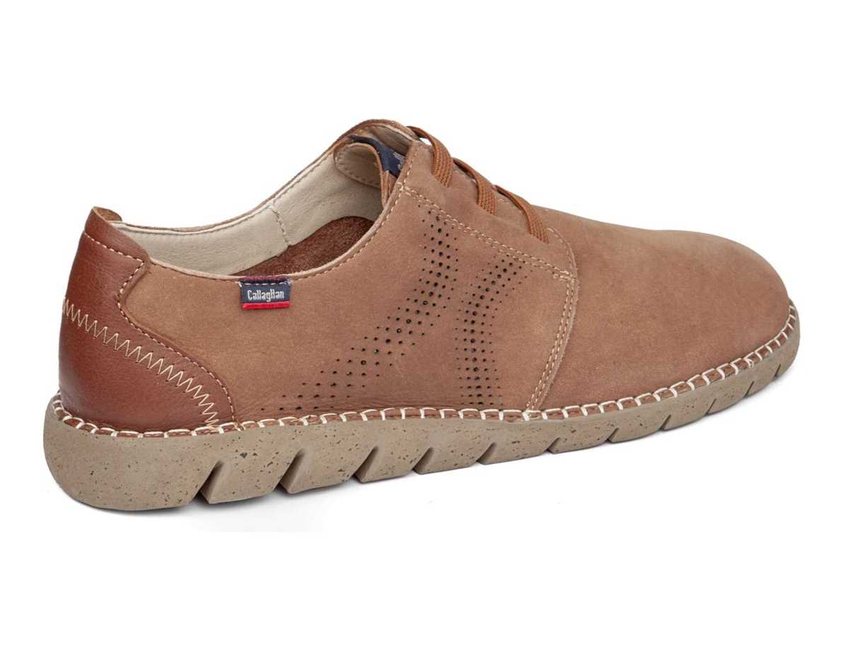 Zapatos con Cordones Callaghan 43200 Viz Hombre Beige Marrom | NPO26OX