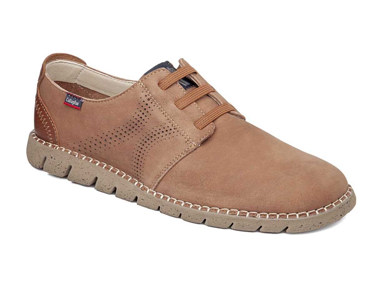 Zapatos con Cordones Callaghan 43200 Viz Hombre Beige Marrom | NPO26OX