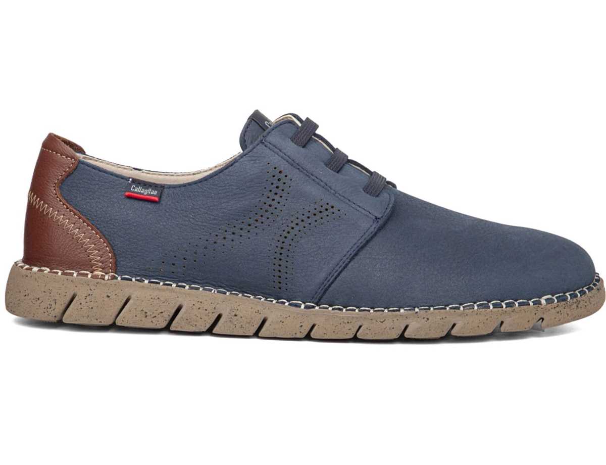 Zapatos con Cordones Callaghan 43200 Viz Hombre Azules Marrom | ZWH2688RF