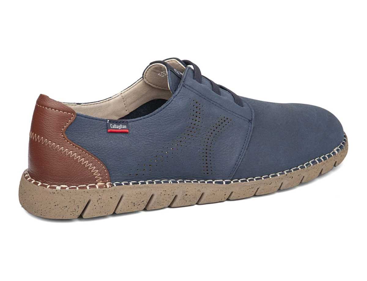 Zapatos con Cordones Callaghan 43200 Viz Hombre Azules Marrom | ZWH2688RF