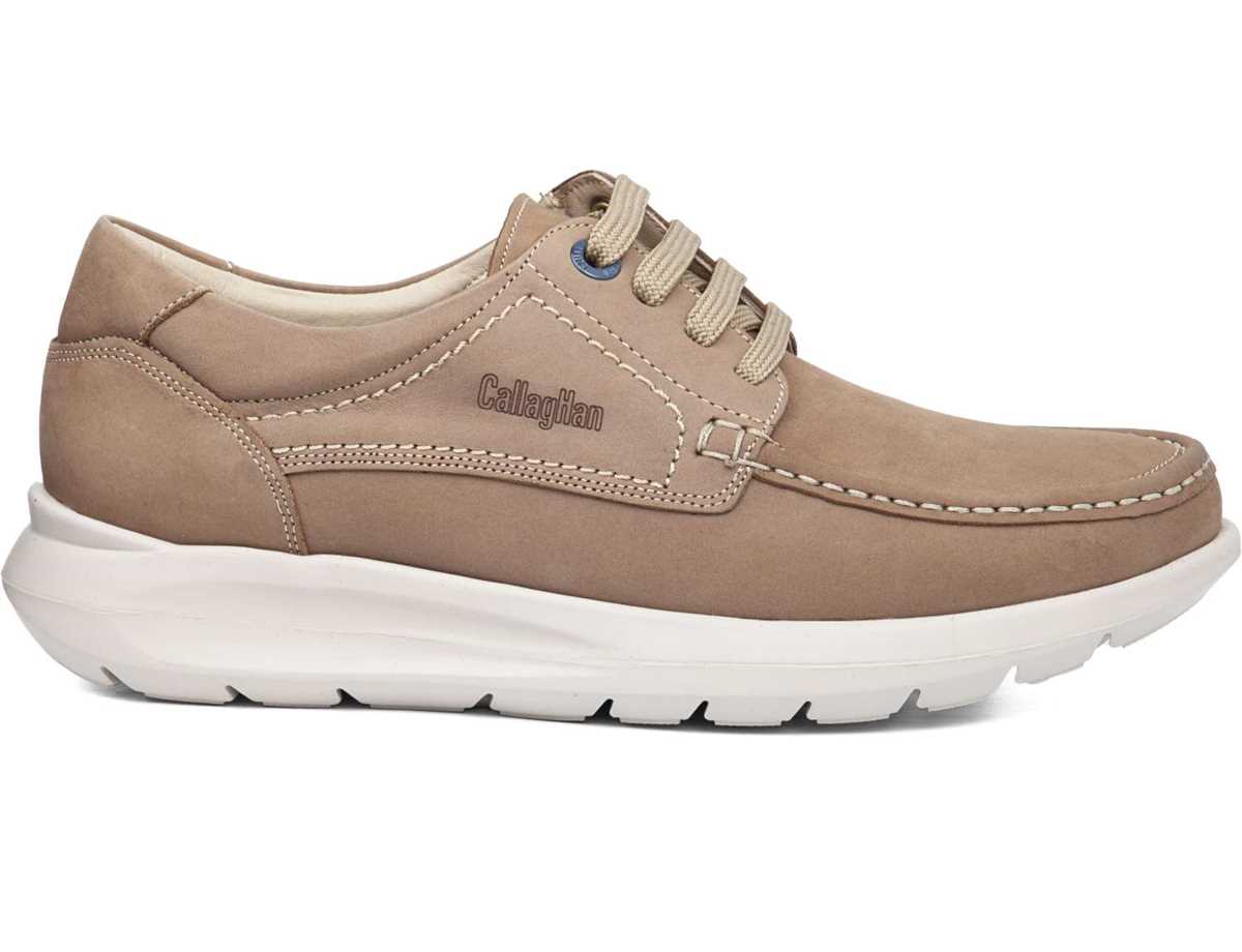 Zapatos con Cordones Callaghan 45700 Wasser Sin Aguj Hombre Beige | JJH3193UA