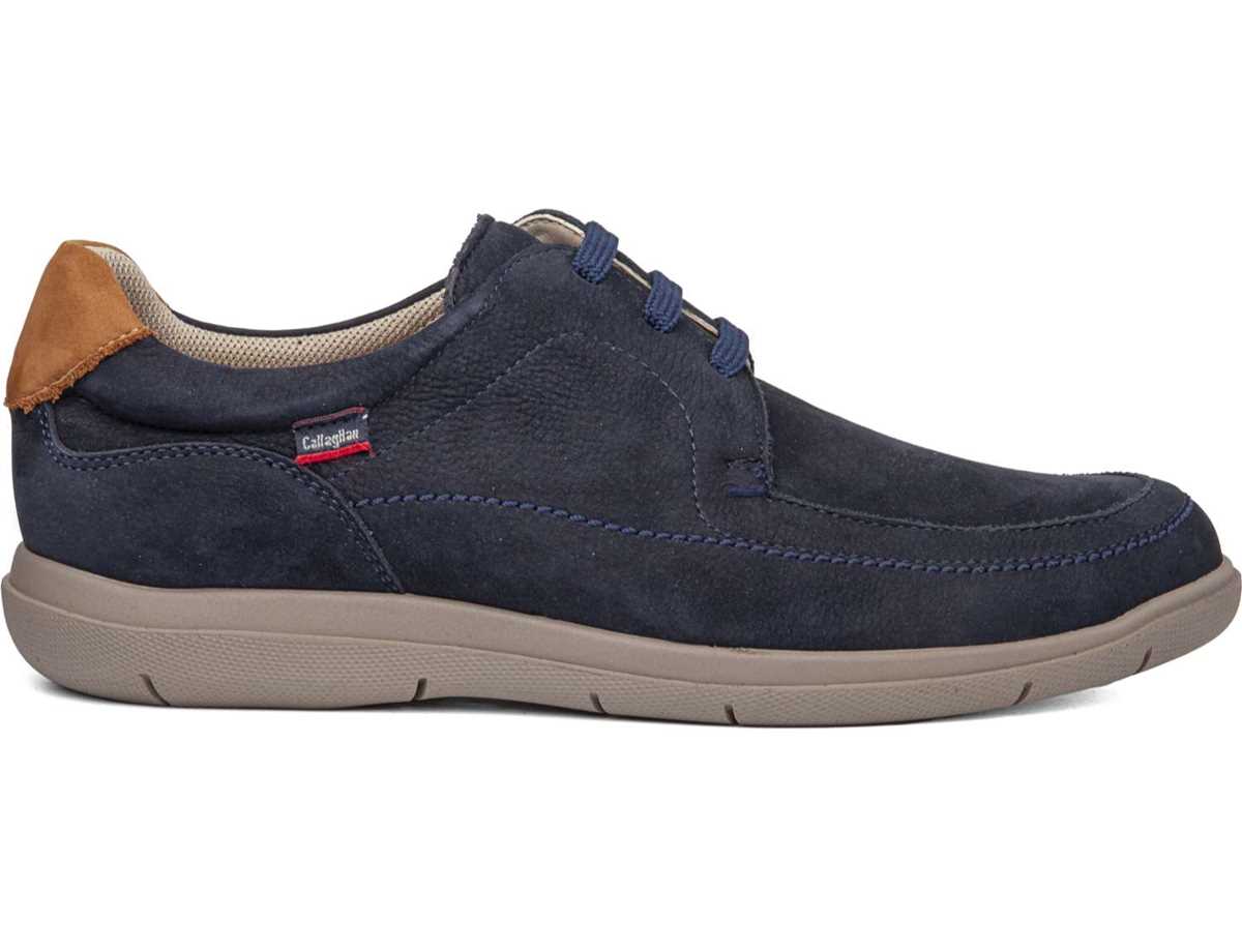 Zapatos con Cordones Callaghan 46804 Duna Hombre Azules Marrom | VOP1241IM