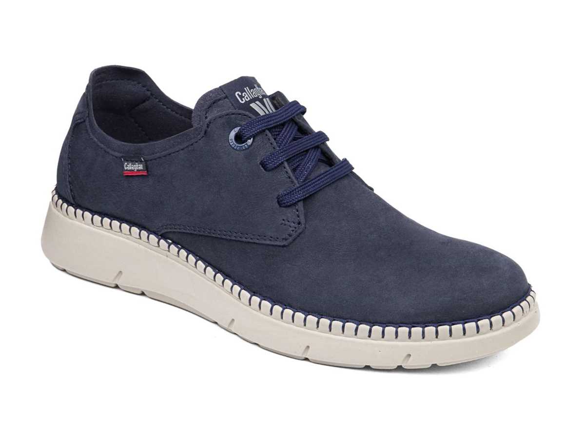 Zapatos con Cordones Callaghan 53500 Circular Hombre Azules | FWB3748CR