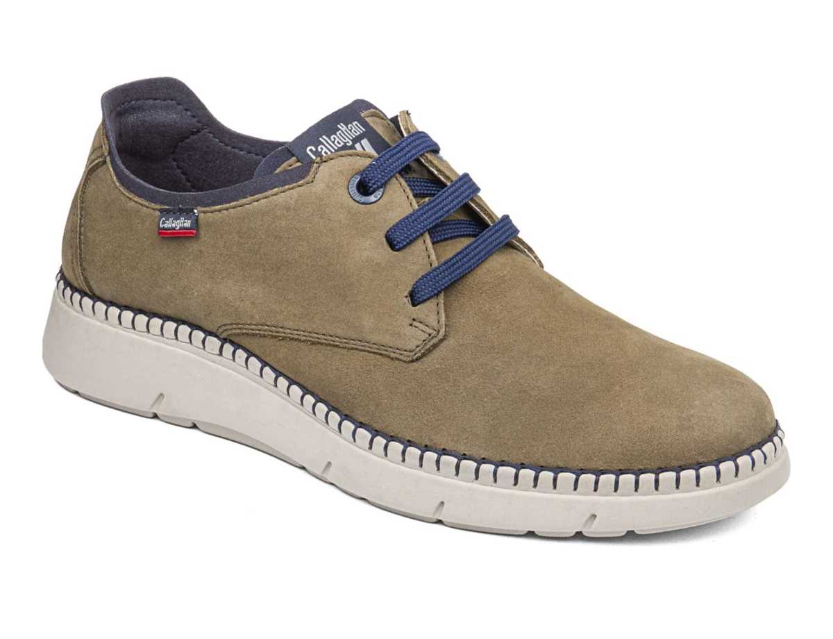 Zapatos con Cordones Callaghan 53500 Circular Hombre Verdes Azules | MRS2830VF