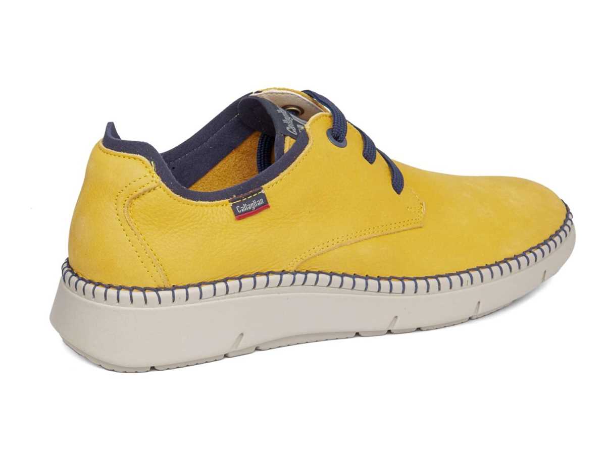 Zapatos con Cordones Callaghan 53500 Circular Hombre Amarillos Azules | PVE1396TK