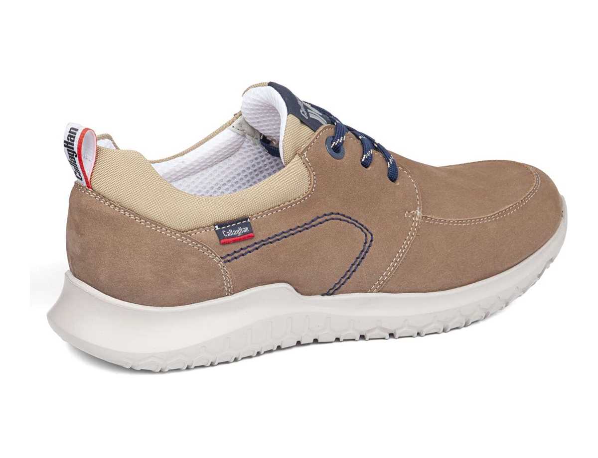 Zapatos con Cordones Callaghan 53700 Suv Marine Cro Hombre Beige Azules | HYC6339ED