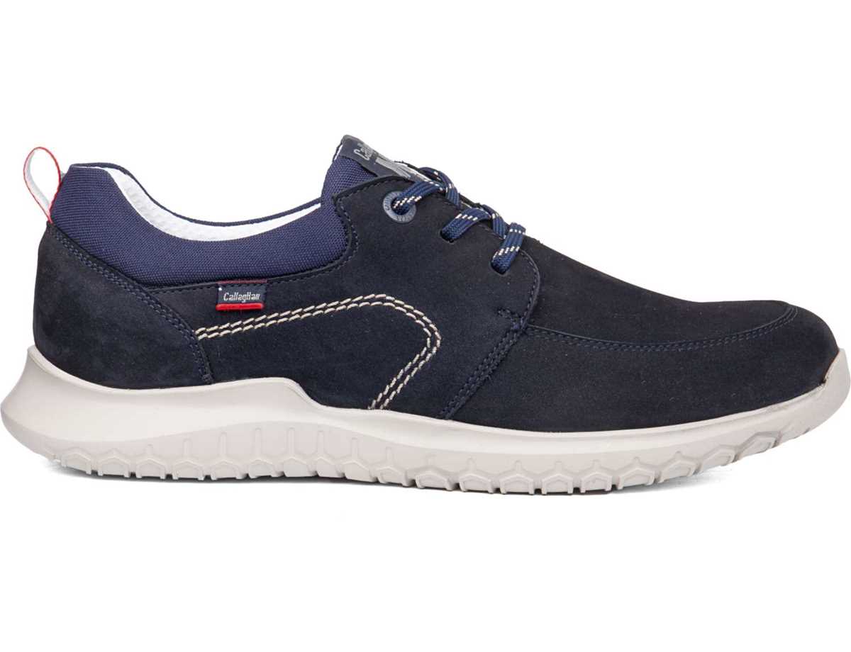 Zapatos con Cordones Callaghan 53700 Suv Marine Cro Hombre Azules Negros | YOX4052HN