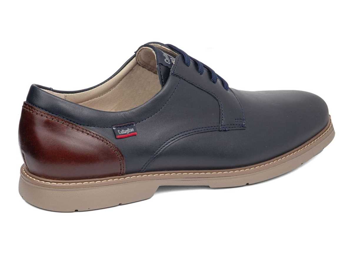 Zapatos de Vestir Callaghan 46700 Upam Hombre Azules Marrom | EZX7336AZ