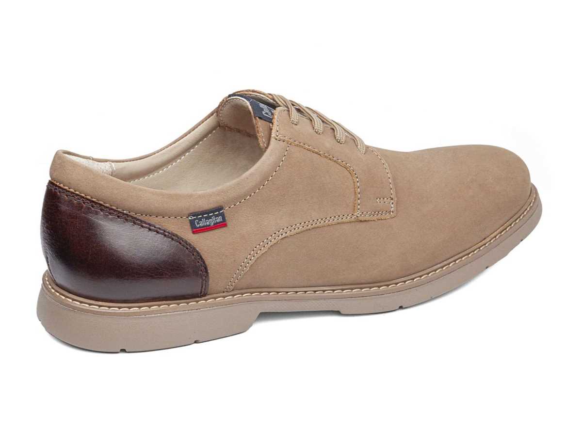 Zapatos de Vestir Callaghan 46700 Upam Hombre Beige Marrom | KTO4317WH