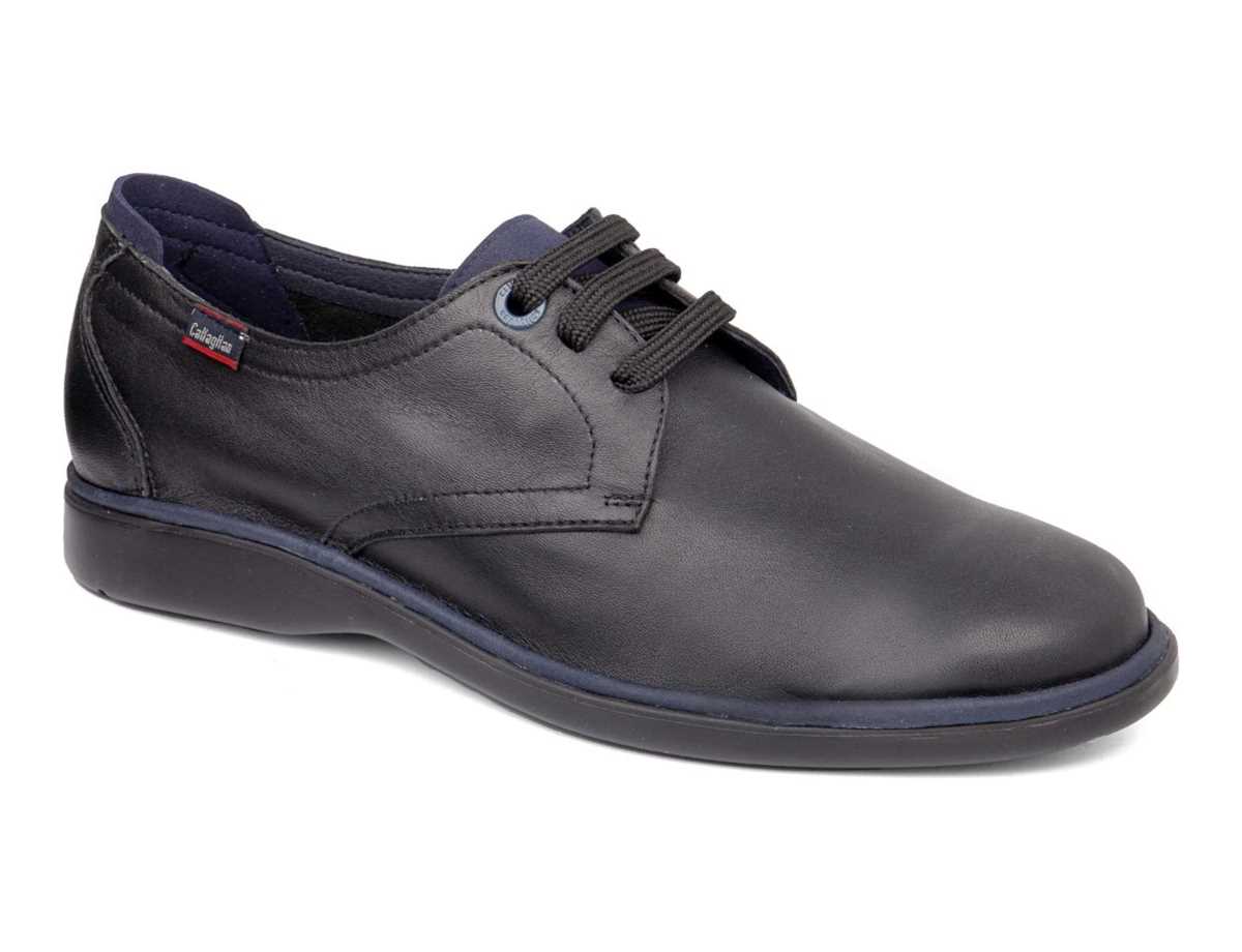 Zapatos de Vestir Callaghan 54500 Barak Hombre Negros Azules | YKM338OW