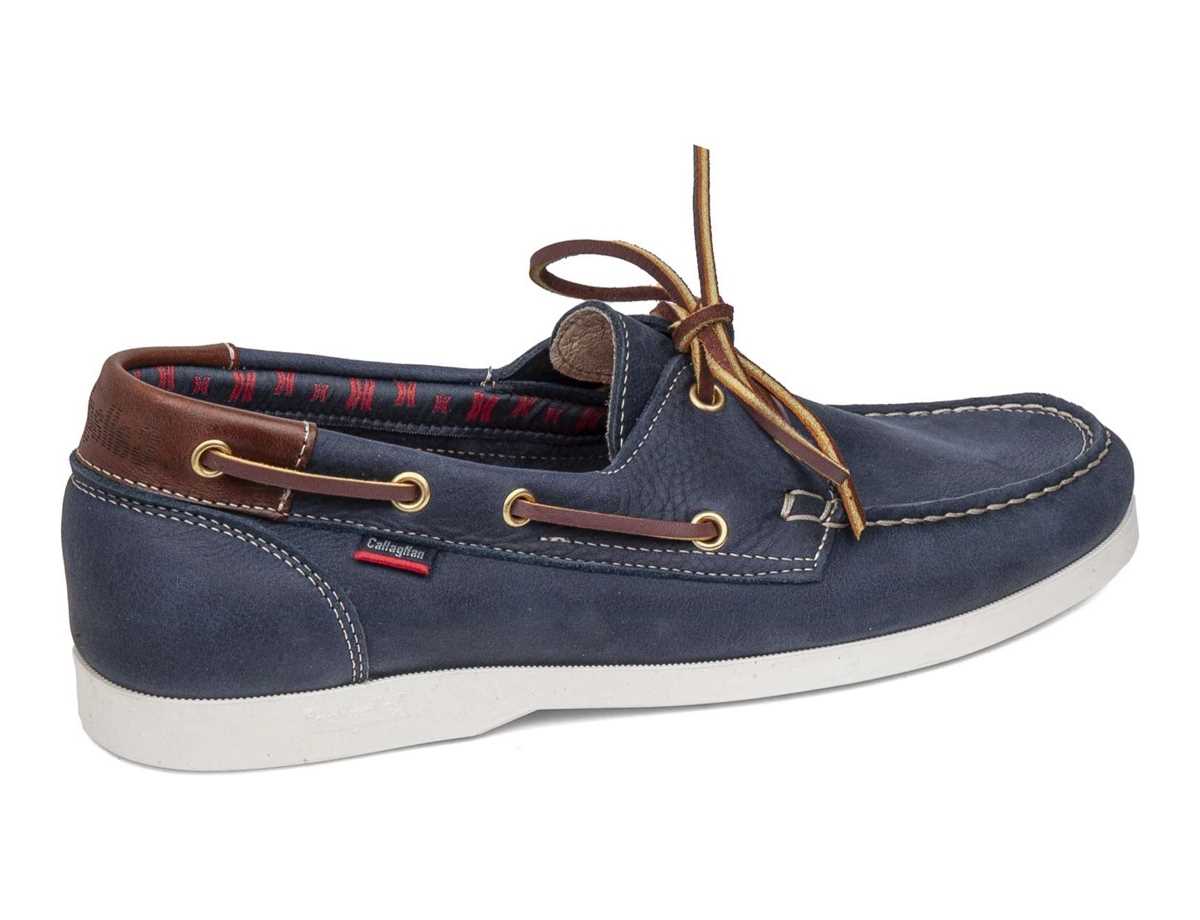 Zapatos del Barco Callaghan 51600 Yate Hombre Azules Marrom | CRQ8477EY