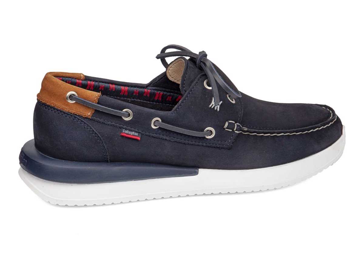 Zapatos del Barco Callaghan 52100 Moses Hombre Azules Marrom | EAF3121AI