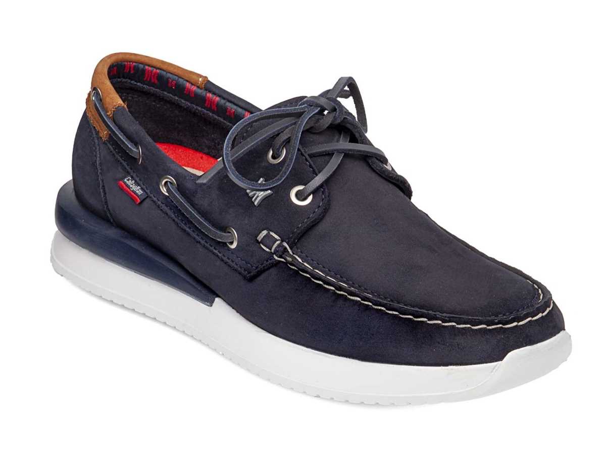 Zapatos del Barco Callaghan 52100 Moses Hombre Azules Marrom | EAF3121AI