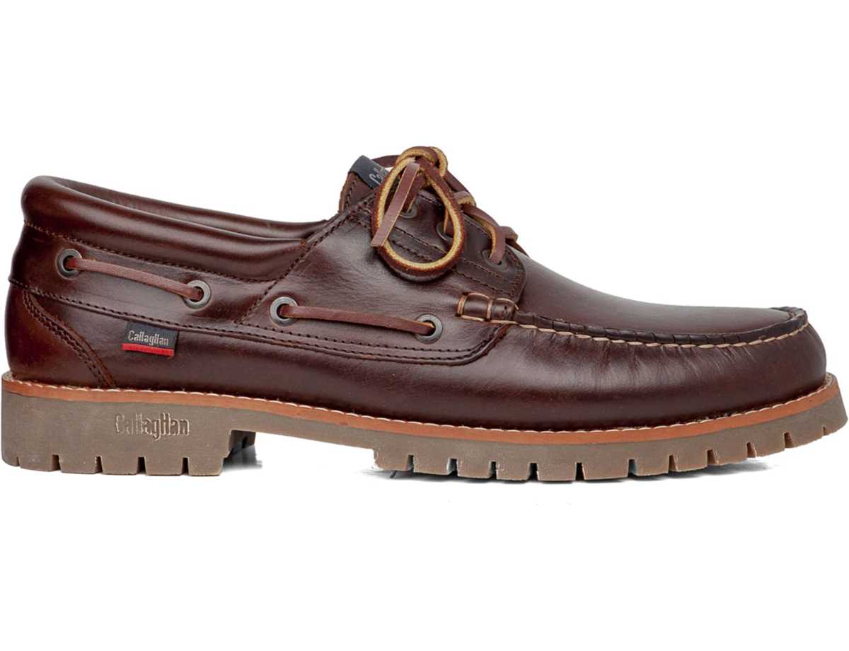 Zapatos del Barco Callaghan 86400 Tanke Hombre Marrom Oscuro | UIP79DF