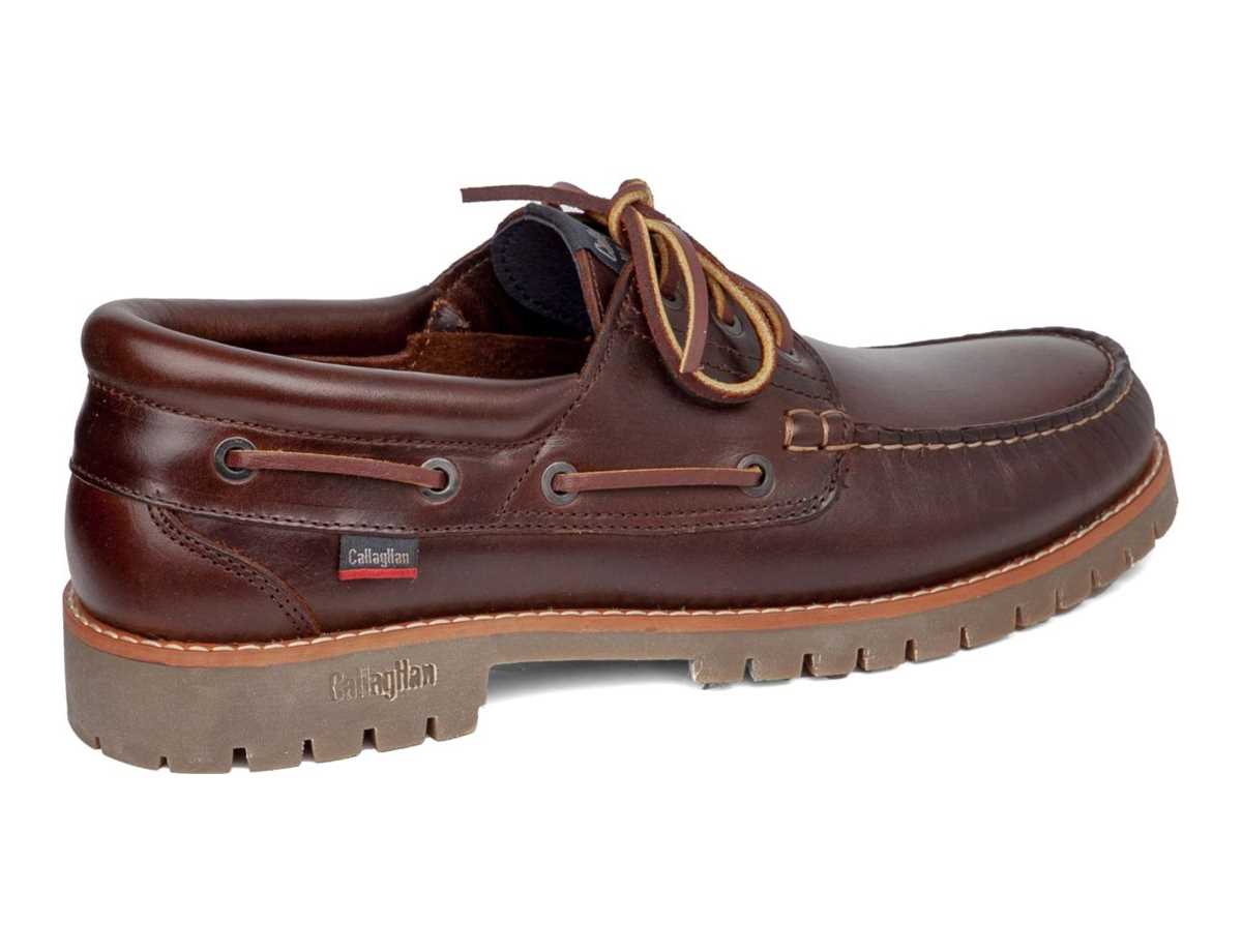 Zapatos del Barco Callaghan 86400 Tanke Hombre Marrom Oscuro | UIP79DF